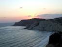 Tramonto alla Scala dei Turchi di Realmonte