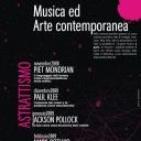 Locandina “Musica e arte Contemporanea”