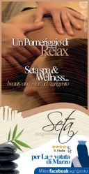 “Seta”, Centro benessere di Agrigento, regala un intero pomeriggio di Relax alla più votata del mese di Marzo