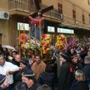 Venerdì Santo, processione sotto il diluvio